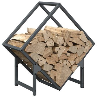 Brandhoutrek 50x25x50 cm koudgewalst staal antracietkleurig 4