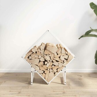 Brandhoutrek 60x25x60 cm koudgewalst staal wit 3