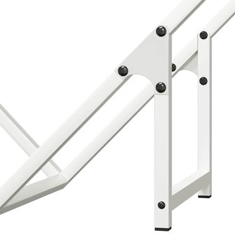 Brandhoutrek 60x25x60 cm koudgewalst staal wit 8