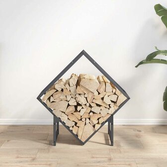 Brandhoutrek 60x25x60 cm koudgewalst staal antracietkleurig 3