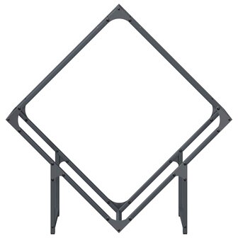 Brandhoutrek 80x25x80 cm koudgewalst staal antracietkleurig 5