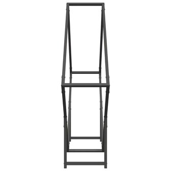 Brandhoutrek 100x25x100 cm koudgewalst staal zwart 6