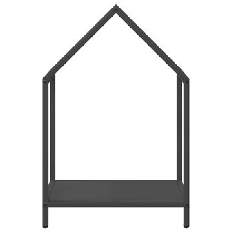 Brandhoutrek 40x25x60 cm koudgewalst staal zwart 5