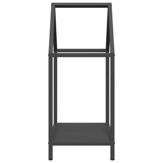 Brandhoutrek 40x25x60 cm koudgewalst staal zwart 6