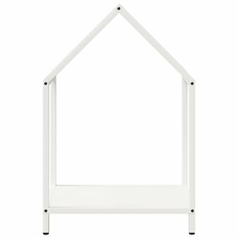 Brandhoutrek 40x25x60 cm koudgewalst staal wit 5