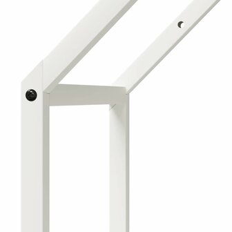 Brandhoutrek 40x25x60 cm koudgewalst staal wit 7