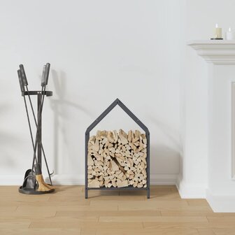 Brandhoutrek 40x25x60 cm koudgewalst staal antracietkleurig 3