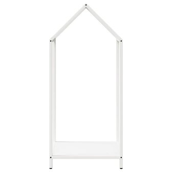 Brandhoutrek 40x25x90 cm koudgewalst staal wit 5
