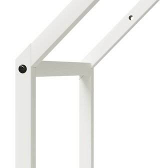 Brandhoutrek 40x25x90 cm koudgewalst staal wit 7
