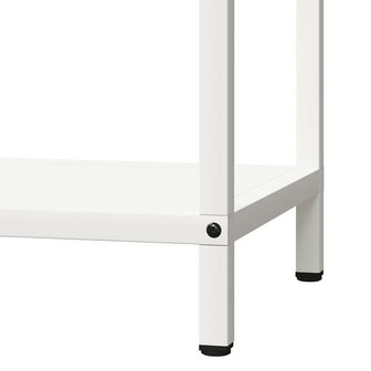 Brandhoutrek 40x25x90 cm koudgewalst staal wit 8