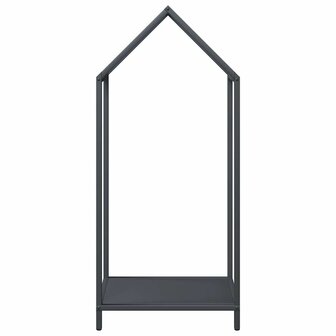 Brandhoutrek 40x25x90 cm koudgewalst staal antracietkleurig 5