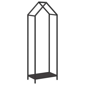 Brandhoutrek 40x25x120 cm koudgewalst staal zwart 2