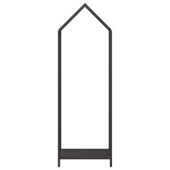 Brandhoutrek 40x25x120 cm koudgewalst staal zwart 5