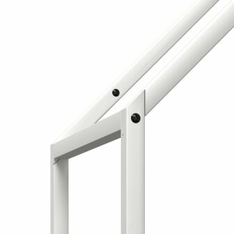 Brandhoutrek 40x25x120 cm koudgewalst staal wit 7