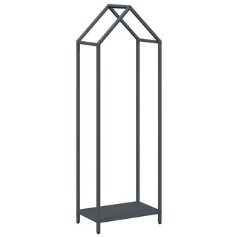 Brandhoutrek 40x25x120 cm koudgewalst staal antraciet 2