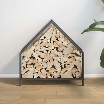 Brandhoutrek 60x25x60 cm koudgewalst staal zwart 3