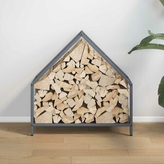 Brandhoutrek 60x25x60 cm koudgewalst staal antracietkleurig 3