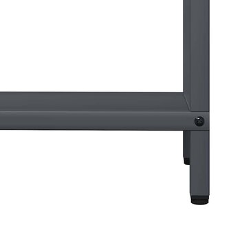 Brandhoutrek 60x25x60 cm koudgewalst staal antracietkleurig 8