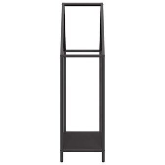 Brandhoutrek 60x25x90 cm koudgewalst staal zwart 6