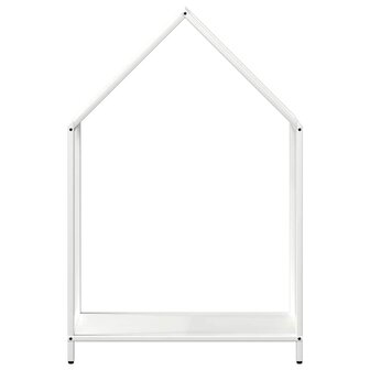 Brandhoutrek 60x25x90 cm koudgewalst staal wit 5