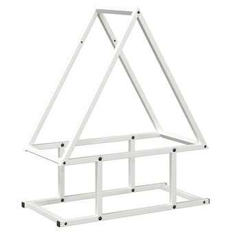 Brandhoutrek 50x25x60 cm koudgewalst staal wit 2