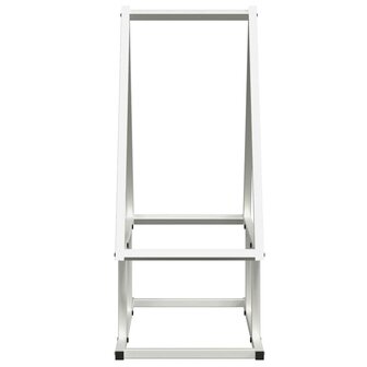 Brandhoutrek 50x25x60 cm koudgewalst staal wit 6