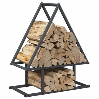 Brandhoutrek 50x25x60 cm koudgewalst staal antracietkleurig 4