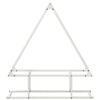 Brandhoutrek 80x25x90 cm koudgewalst staal wit 5