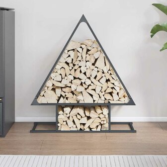 Brandhoutrek 80x25x90 cm koudgewalst staal antracietkleurig 3