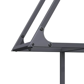 Brandhoutrek 80x25x90 cm koudgewalst staal antracietkleurig 7