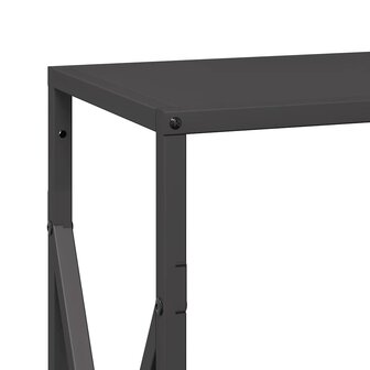 Brandhoutrek 34x25x70 cm koudgewalst staal zwart 7