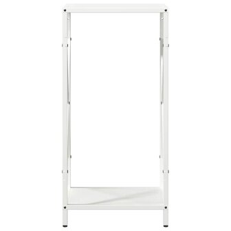 Brandhoutrek 34x25x70 cm koudgewalst staal wit 5