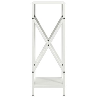 Brandhoutrek 34x25x70 cm koudgewalst staal wit 6