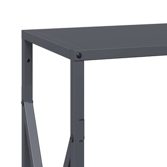 Brandhoutrek 34x25x70 cm koudgewalst staal antracietkleurig 7