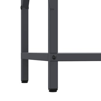 Brandhoutrek 34x25x70 cm koudgewalst staal antracietkleurig 8