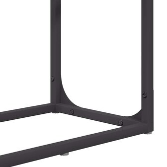 Brandhoutrek 60x25x100 cm koudgewalst staal zwart 9