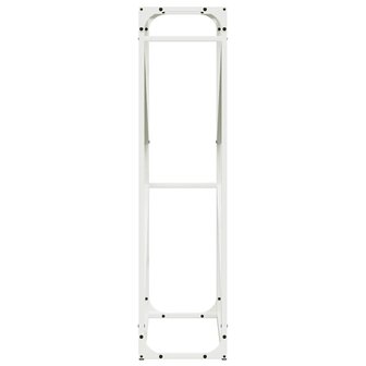 Brandhoutrek 60x25x100 cm koudgewalst staal wit 6