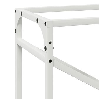 Brandhoutrek 60x25x100 cm koudgewalst staal wit 8