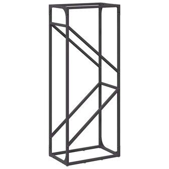 Brandhoutrek 40x25x100 cm koudgewalst staal zwart 2