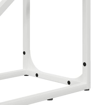Brandhoutrek 40x25x100 cm koudgewalst staal wit 9