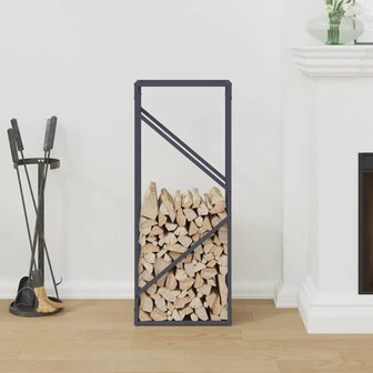 Brandhoutrek 40x25x100 cm koudgewalst staal antraciet 3