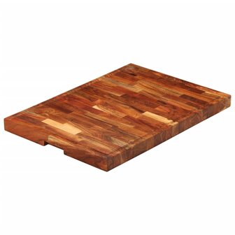 Hakblok 60x42x4 cm massief acaciahout 1