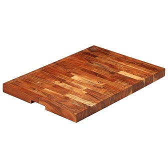 Hakblok 60x42x4 cm massief acaciahout 2
