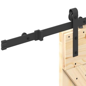 Schuifdeur met beslag 70x210 cm massief grenenhout 5