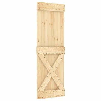 Schuifdeur met beslag 70x210 cm massief grenenhout 4