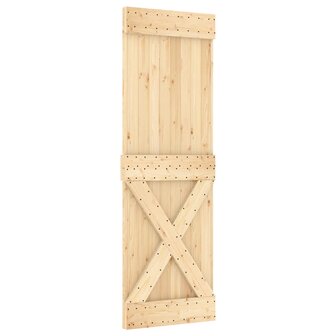 Schuifdeur met beslag 70x210 cm massief grenenhout 4