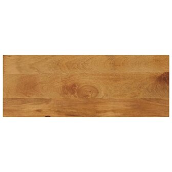 Tafelblad rechthoekig 70x20x2,5 cm massief mangohout 1