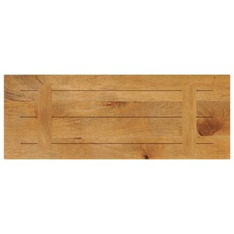 Tafelblad rechthoekig 70x20x2,5 cm massief mangohout 5