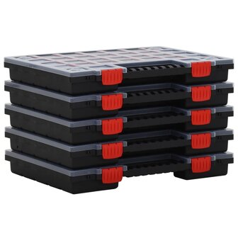 Assortimentsdozen 5 st 40x30x5 cm polypropeen 1