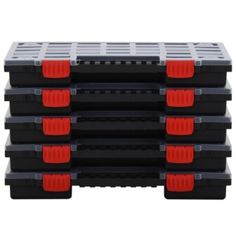 Assortimentsdozen 5 st 40x30x5 cm polypropeen 2